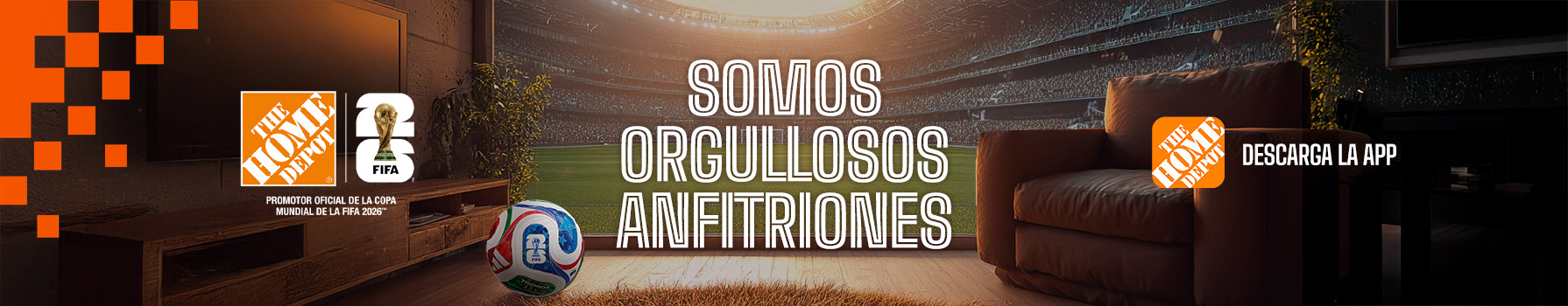 La pasión de la copa mundial de la FIFA™ llegará a nuestra casa - Promotor oficial de la copa mundial de la FIFA 2026™