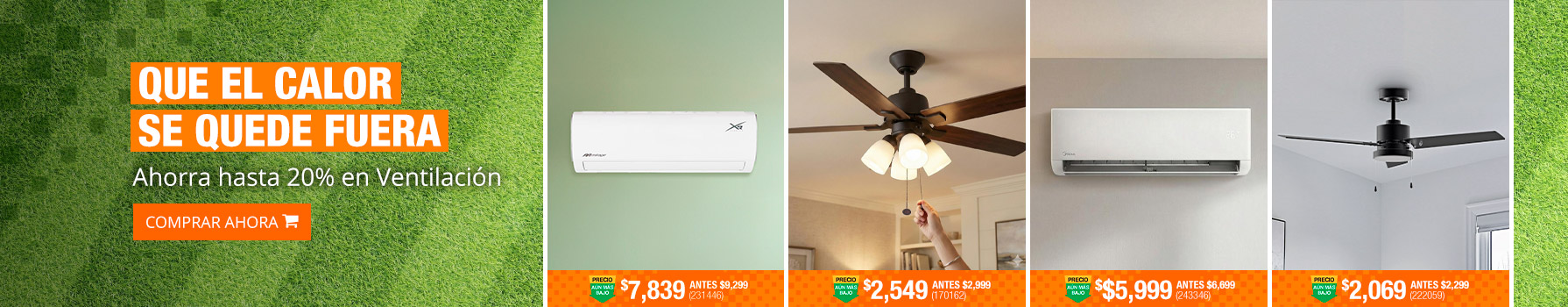 Que el calor se quede fuera - Ahorra hasta 20% en Ventilación