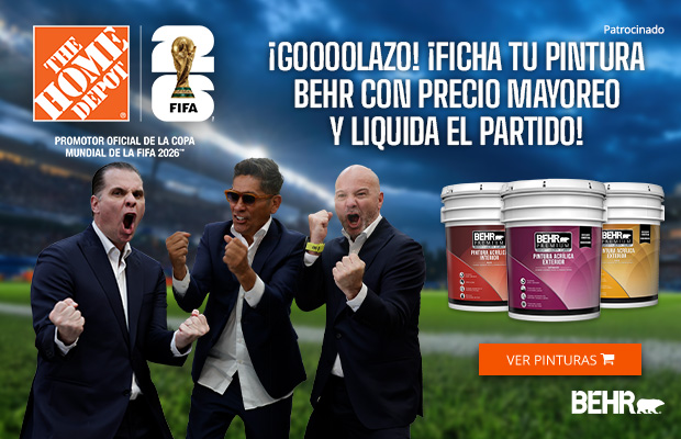 Behr - ¡GOOOOLAZO! ¡Ficha tu pintura Behr con precio mayoreo y liquida el partido!