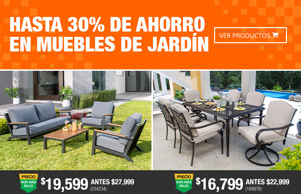 Hasta 30% de ahorro en Jardín