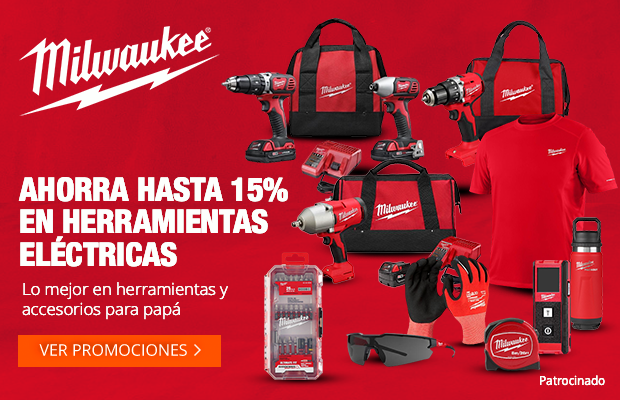 Milwaukee - AHORRA HASTA 15% EN HERRAMIENTAS ELÉCTRICAS