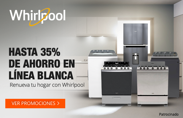 Whirlpool - HASTA 35% DE AHORRO EN LÍNEA BLANCA