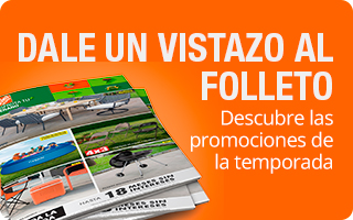 Folleto con promociones únicas