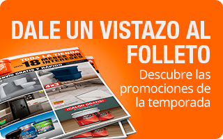 Folleto con promociones únicas