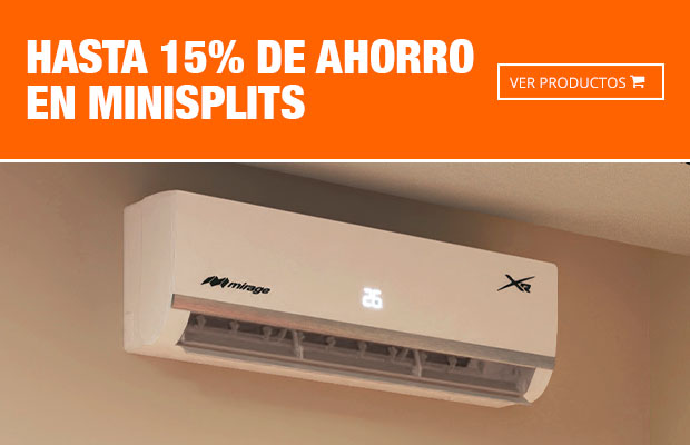 Ahorra hasta 15% en minisplits
