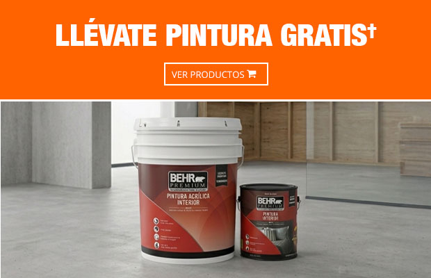 Llévate pintura gratis†