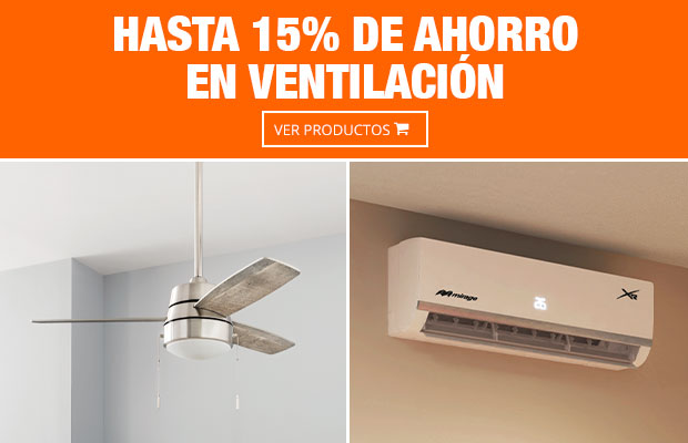 Ahorra hasta 15% en Ventilación