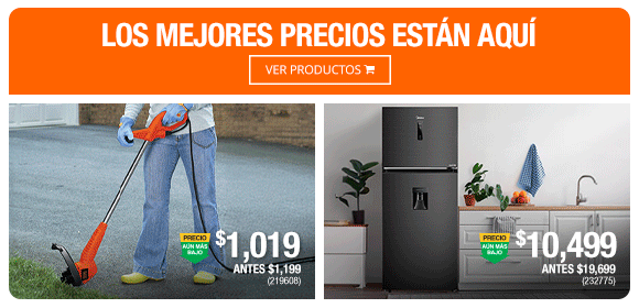 Los mejores precios están aquí