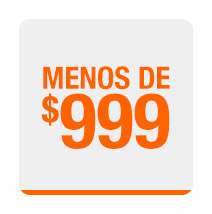Menos de $999