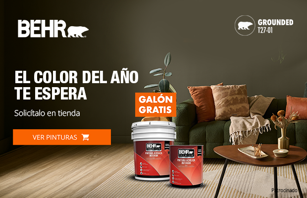 Behr - Descubre GROUNDED y aprovecha Galón Gratis en Behr Premium