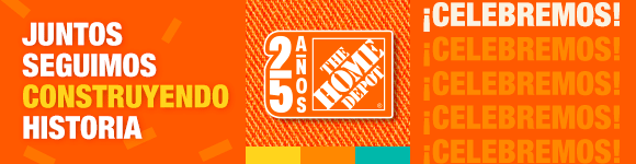 Juntos seguimos construyendo historia - 25 años The Home Depot - ¡Celebremos!