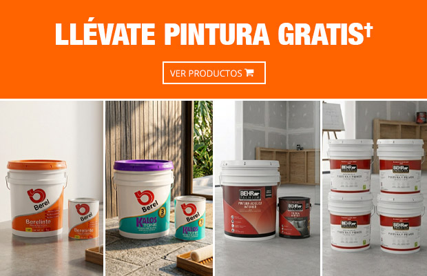 Llévate pintura gratis† - Ver productos