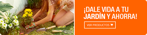 ¡Dale vida a tu jardín y ahorra!