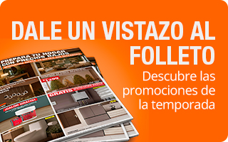 Folleto con promociones únicas
