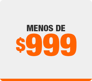 Menos de 999 pesos
