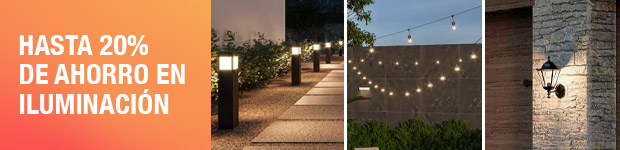 Hasta 20% de ahorro en iluminación