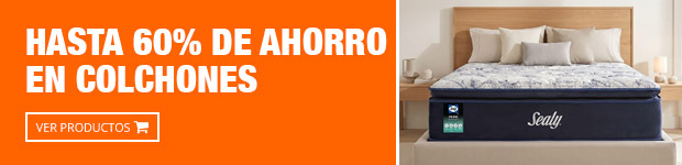 Hasta 60% de ahorro en colchones