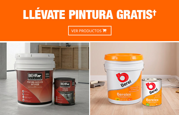 Llévate Pintura gratis† - Ver productos