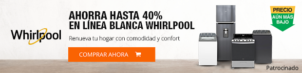 Whirlpool - AHORRA HASTA 40% EN LÍNEA BLANCA WHIRLPOOL