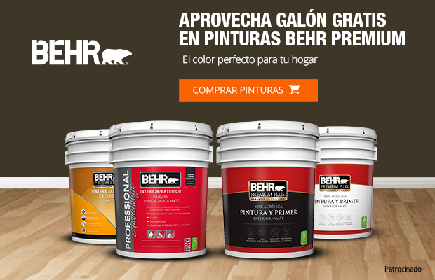 Behr - Aprovecha Galón Gratis en Behr Premium